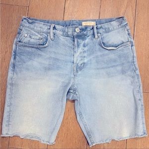 Light Denim Jean Shorts All Saints Size 33